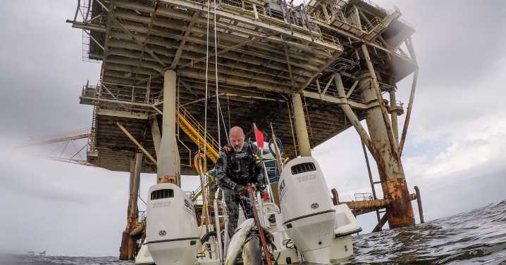 Louisiana Helldivers: 60 years of spearfishing oil rigs
