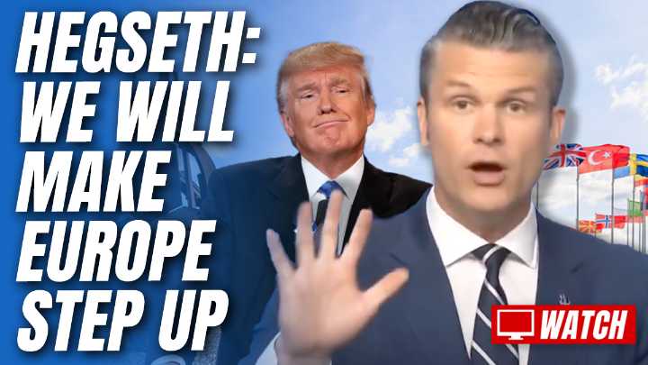 WATCH: Pete Hegseth Says Trump Will Enforce 5% NATO Defence Spending