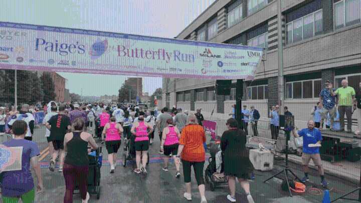 Thousands turn out for the 29th Annual Paige’s Butterfly Run in downtown Syracuse