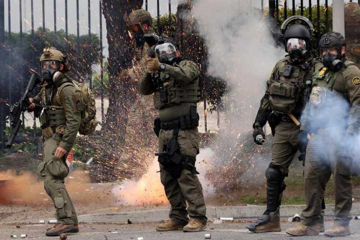 EEUU La Guardia Nacional sofocará las protestas en Los Ángeles Europa Press