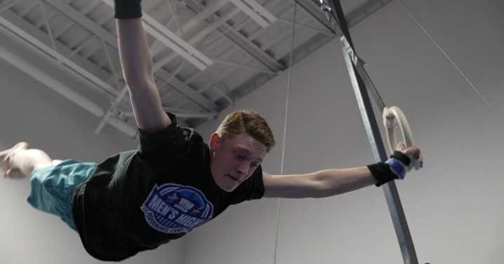Helena's Russell Baker inspiring next generation as a top male gymnast