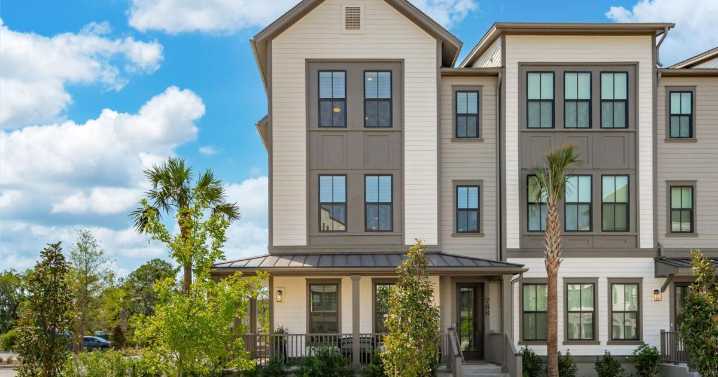 Townhomes rent on Daniel Island; Nexton apartments refinance