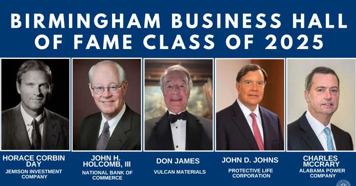 2025 Birmingham Business Hall of Fame inductees announced