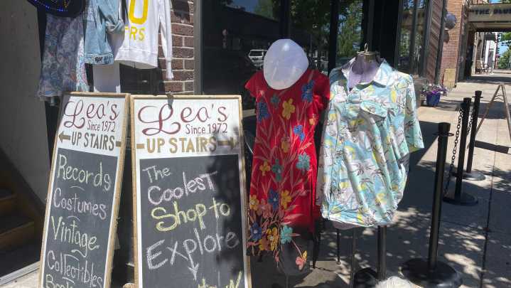 What's upstairs at Leo's, a longtime Columbia vintage shop