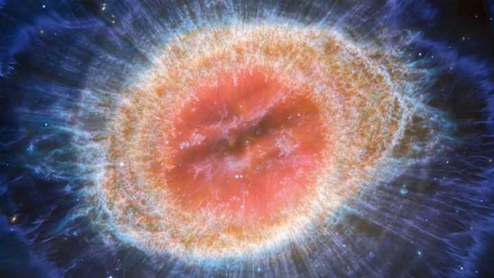 The Webb telescope found something exceedingly rare around a dying star