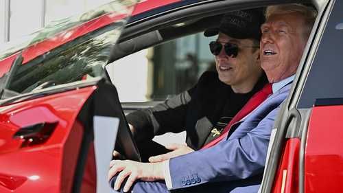 Investors dump Tesla on bet Pres. Donald Trump may lash out at Elon Musk through his car company