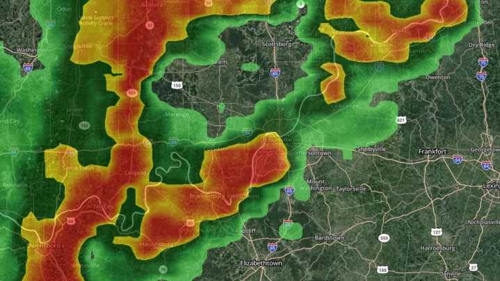 LIVE RADAR: Tracking rain, possible storms in Kentucky and southern Indiana
