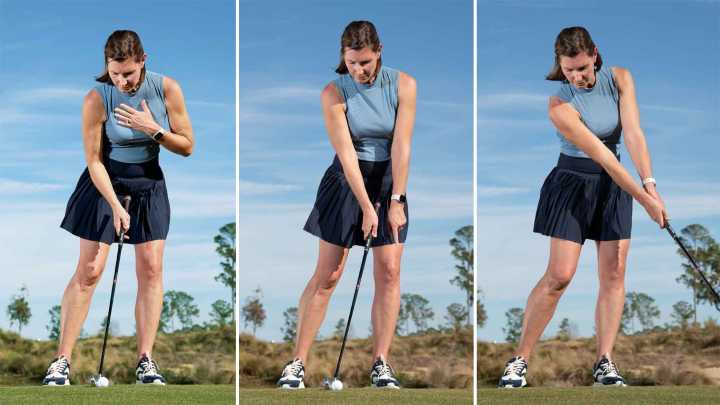 Remember the 3 'Ls' for more crisp contact with your irons