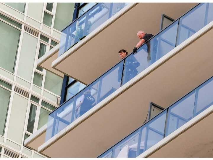 Man dies after possible fall from high-rise balcony in Victoria Park