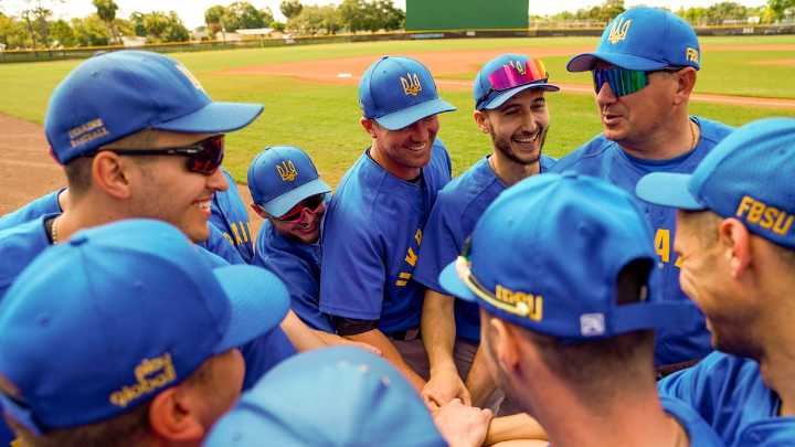 Far from war, Ukraine’s baseball team finds relief in St. Petersburg
