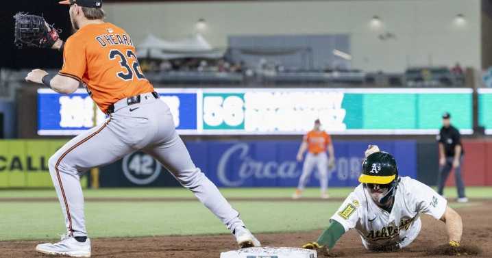 Cowser hits tiebreaking HR, Laureano has HR among 3 hits as Orioles beat Athletics 7