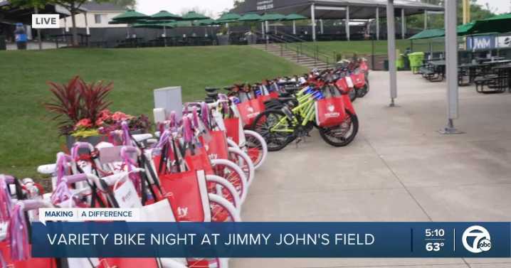 Detroit Children's Charity set to give away 180 new bikes to kids in need