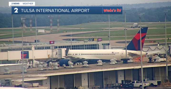 THUNDERED: Pacers flight diverted to Tulsa for weather