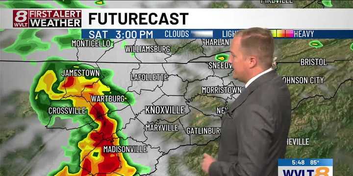 First Alert Forecast: Ben Cathey's Evening Update