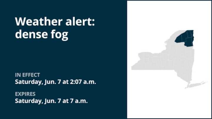 NY weather: Be prepared for dense fog in New York until Saturday morning