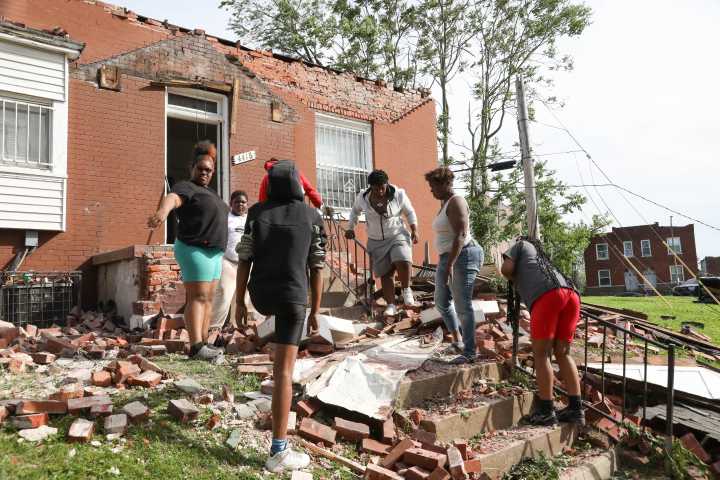 St. Louis will be tested by a tornado