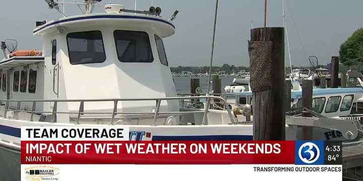 Rain tomorrow marks 15 consecutive weeks of wet weekend weather