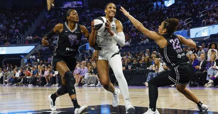 Thornton, Burton, Billings have double-doubles as Valkyries beat Aces to snap 4