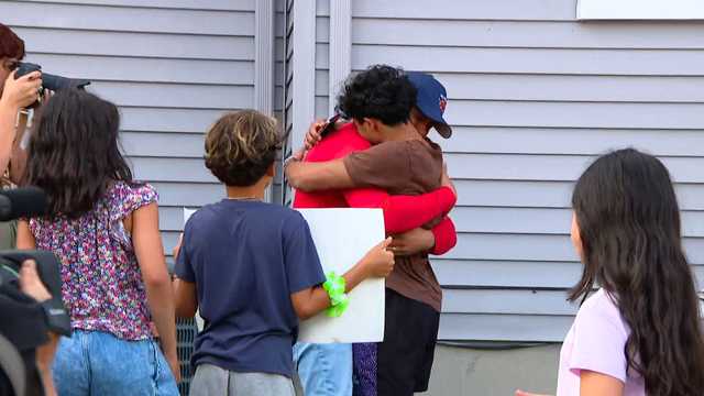 Mass. student returns home in emotional reunion with family, friends after ICE detainment