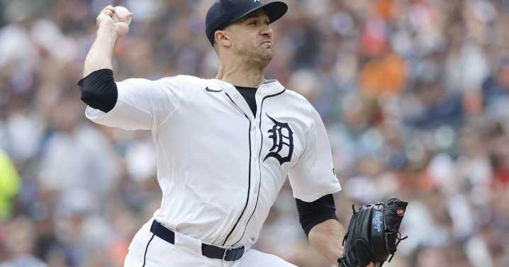 Flaherty fans 9 in 6 scoreless innings as Tigers beat Cubs 4
