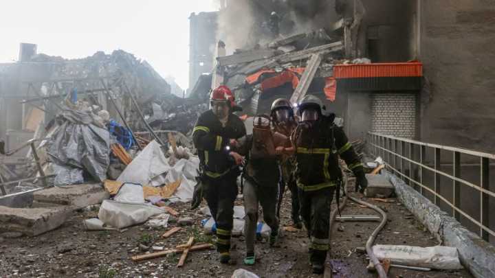 Kharkiv hit by ‘most powerful attack’ of entire war, mayor says, as Russia pounds Ukraine again