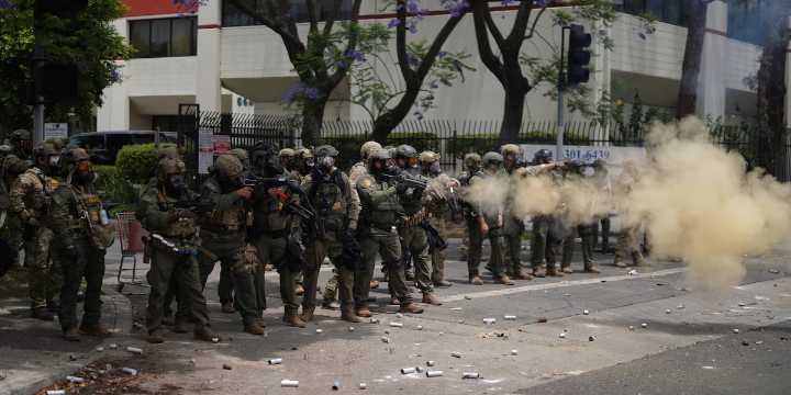 National Guard troops arrive in Los Angeles on Trump’s orders to quell immigration protests