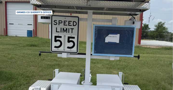Grant funding to provide license plate reader in Grimes County