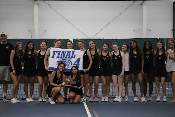 Anaya Mohani, Maia Oh endure extended delay, scenery change to push Longmeadow girls’ tennis into state semifinals