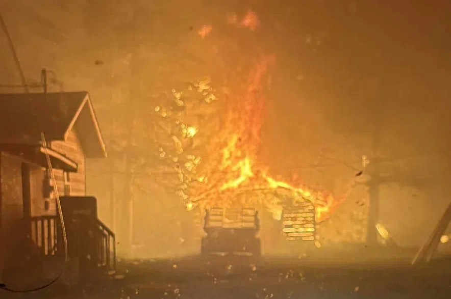 Sask. Crown Corporations working to deal with wildfire damage