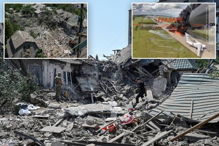 Russia launches biggest drone attack on Ukraine since start of war -