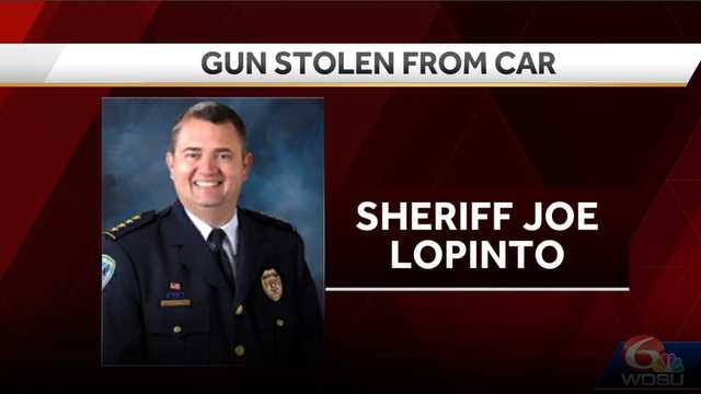 Gun belonging to Jefferson Parish sheriff stolen from car