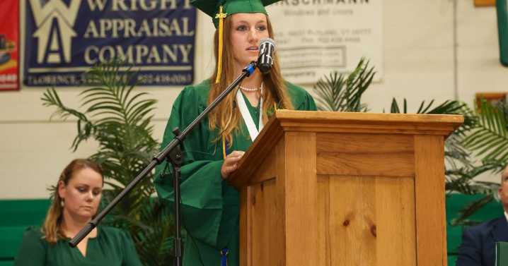 West Rutland School graduates celebrate small schooling