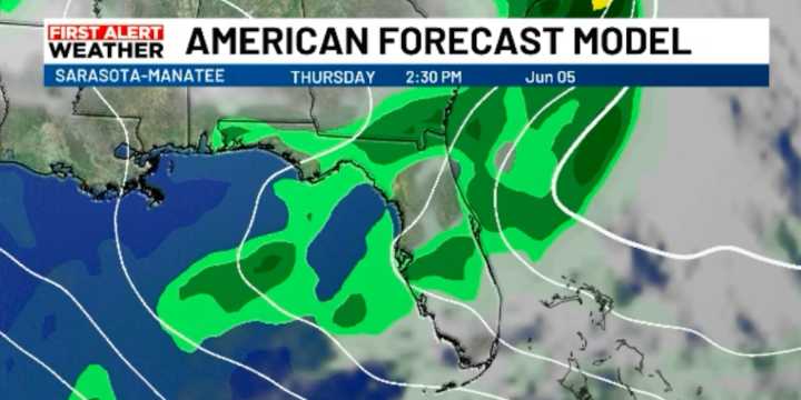 First Alert Weather: Flow of moisture still favors a good rain chance