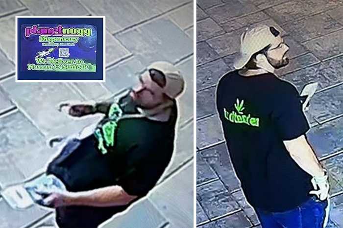 Police: Suspect Plasters Ronkonkoma Building with Cannabis Dispensary Promotional Stickers