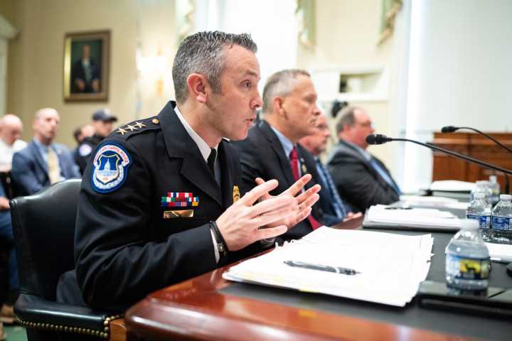 Capitol Police union comes out hard against acting Chief Gallagher