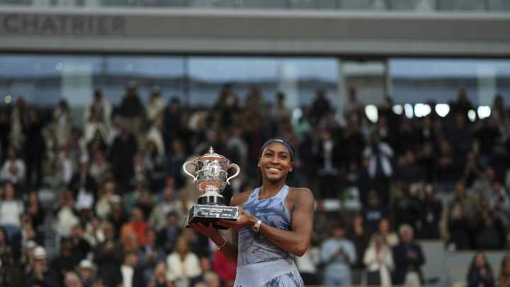 Coco Gauff, primera estadounidense en ganar Roland Garros desde Serena Williams