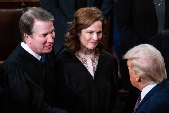 Trump privately complains about Amy Coney Barrett and other Supreme Court justices he nominated