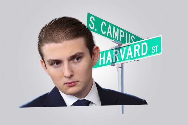 The Barron Trump Harvard rumor that won’t die.