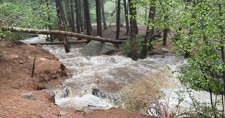 Seven Bridges Trail temporarily closed due to recent heavy rainfall
