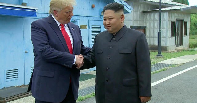 President Trump meets with Kim Jong Un in DMZ