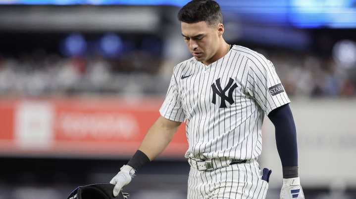 Anthony Volpe absent from Yankees lineup vs Red Sox after injury