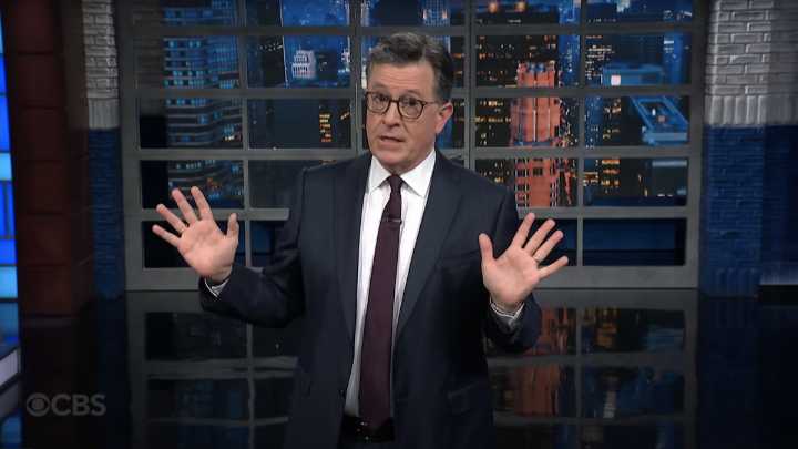 Stephen Colberts rundown of the Musk-Trump flame war is pure gold