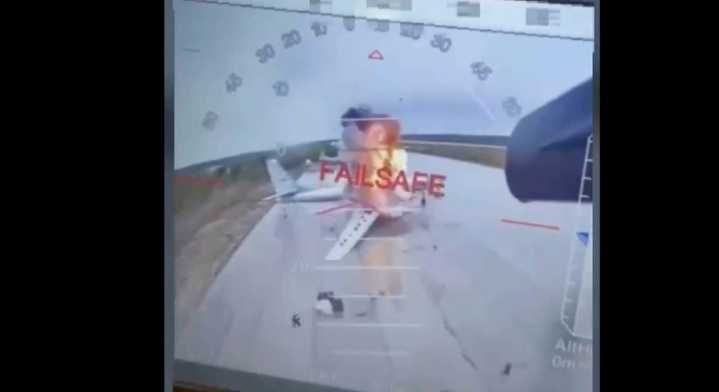 Ukraine destroyed more than 40 military bombers in a drone attack deep inside Russia