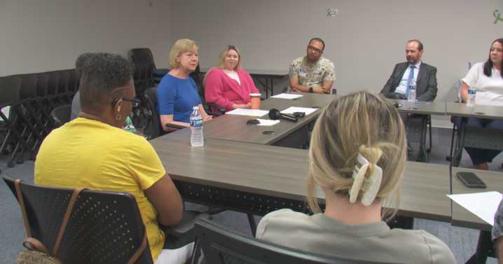 Medicaid recipients express fear over potential cuts at Sen. Tammy Baldwin Beloit roundtable