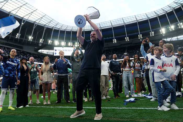Tottenham fires coach Ange Postecoglou despite ending trophy drought with Europa League title