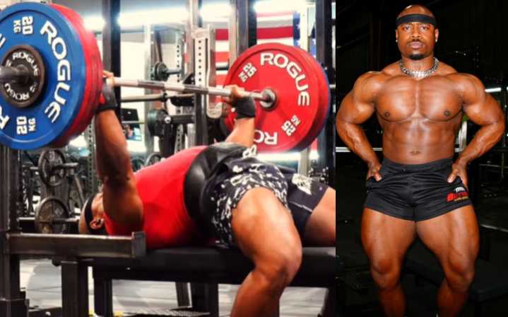 Powerlifter Russel Orhii Sets 215-kg (474-lb) Raw Bench Press PR in Training – Fitness Volt