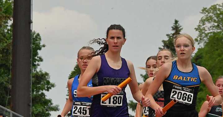 S.D. high school state track & field: DV's Brown, Munch and Redler win state titles