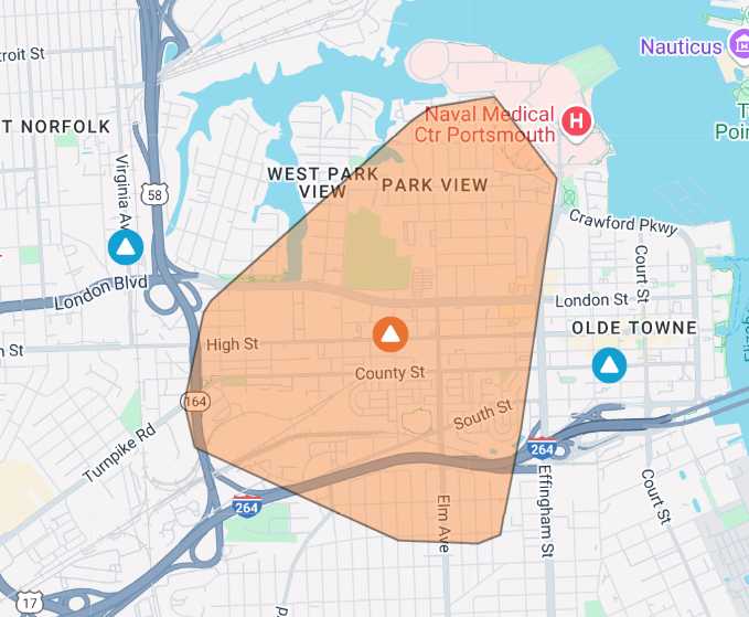 Power outage impacts Portsmouth residents Friday morning