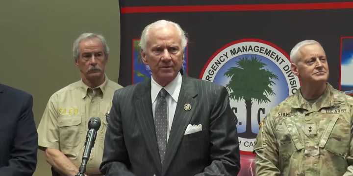 WATCH: Gov. McMaster, other state leaders speak on hurricane preparedness