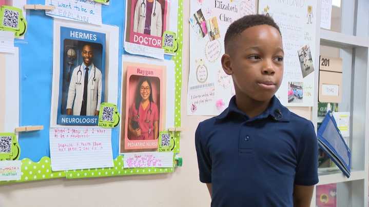 Houston teacher uses AI to show first-graders their future career selves